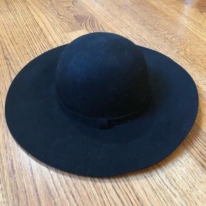 Black Floppy Hat